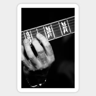 Guitar Hand Sticker